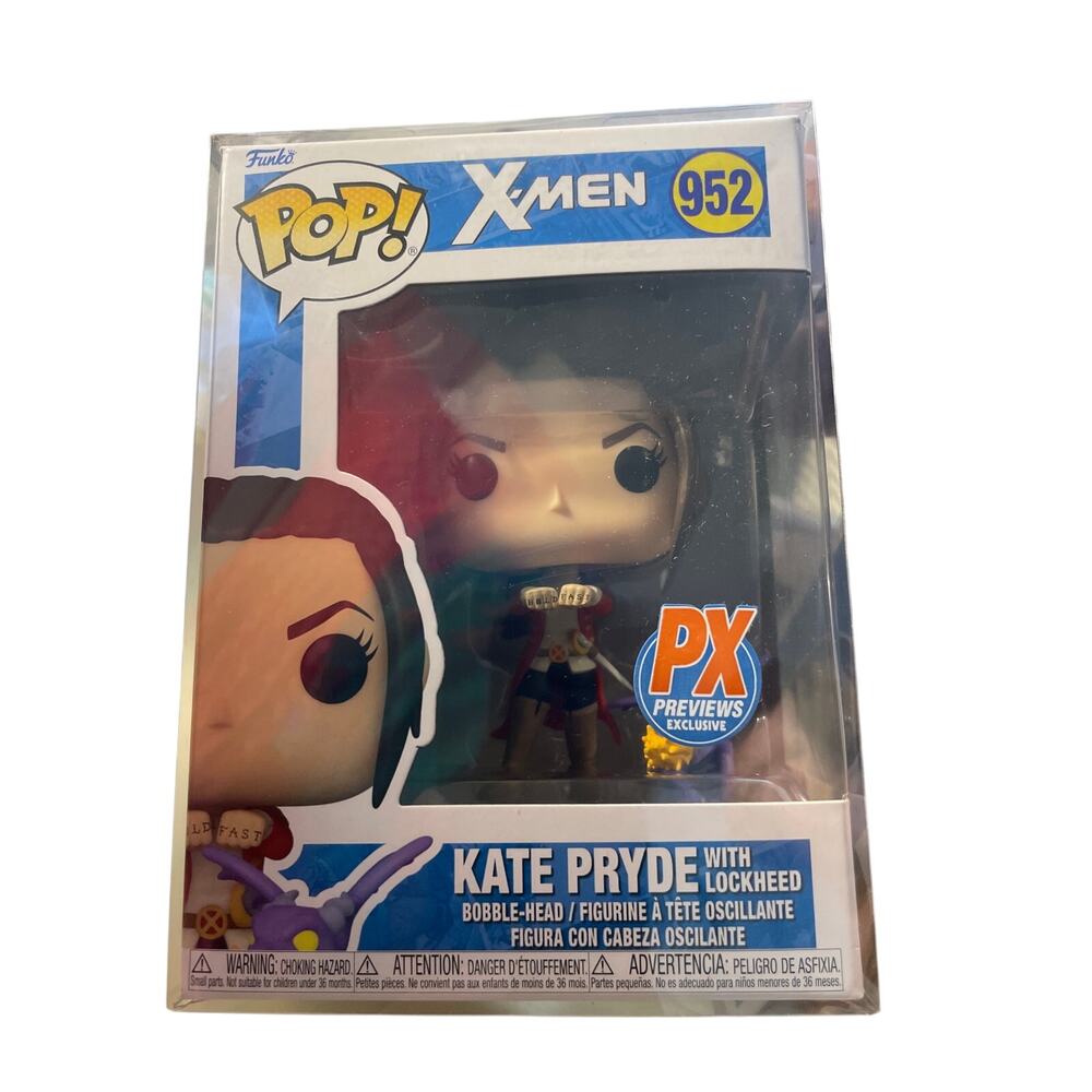 X-men Kitty Pryde with Lockheed Funko Pop 952 PX previews